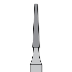 Crosstech Trimming and Finishing Bur #7204 Flat End Taper