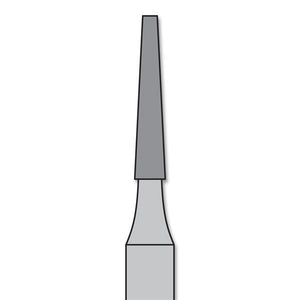 Crosstech Trimming and Finishing Bur #7206 Flat End Taper