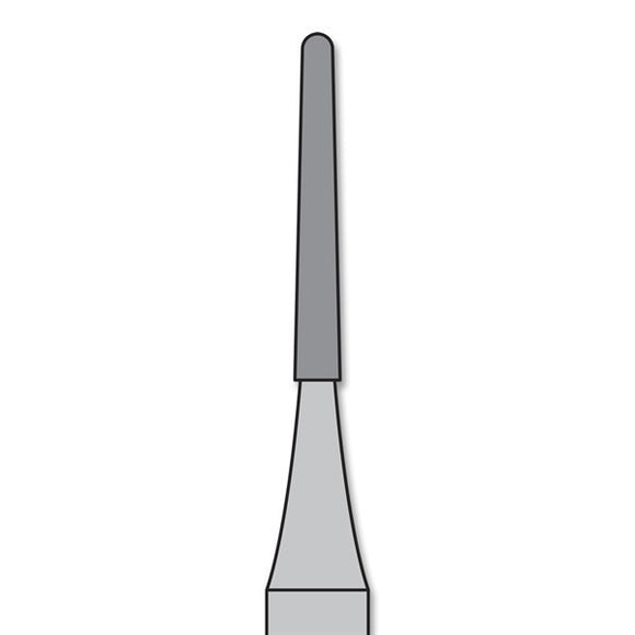 Crosstech Trimming and Finishing Bur #7642 Round End Taper