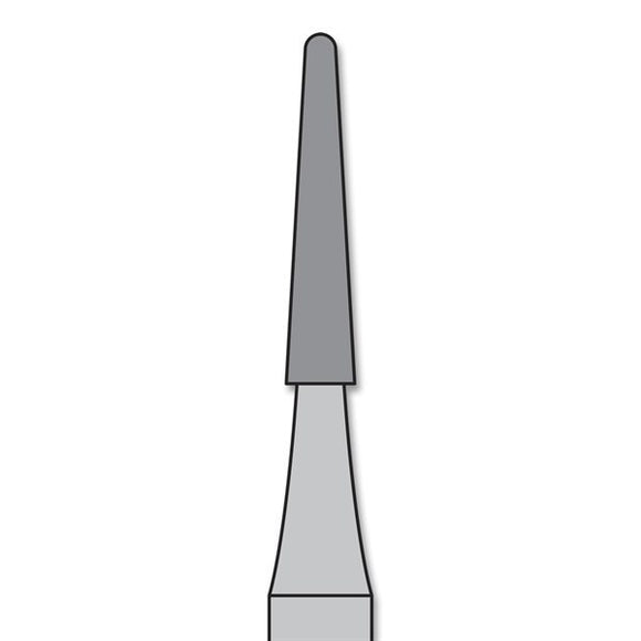 Crosstech Trimming and Finishing Bur #7675 Round End Taper