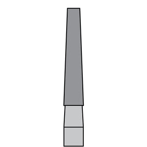 BurPlus Trimming and Finishing Bur #7205 12-Blade Tapered Fissure