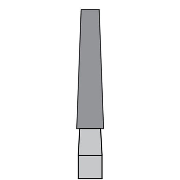 BurPlus Trimming and Finishing Bur #7206 12-Blade Tapered Fissure