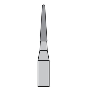 BurPlus Trimming and Finishing Bur #7214 12-Blade Tapered Fissure