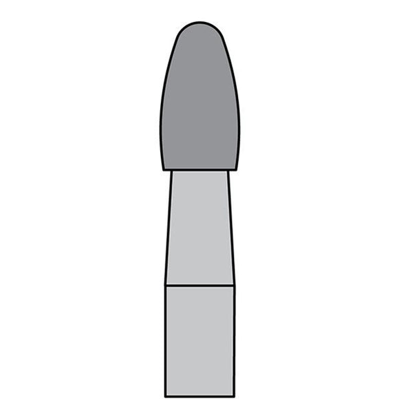 BurPlus Trimming and Finishing Bur #7406 12-Blade Egg