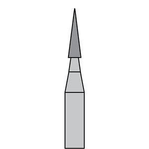 BurPlus Trimming and Finishing Bur #7611 12-Blade Tapered Fissure