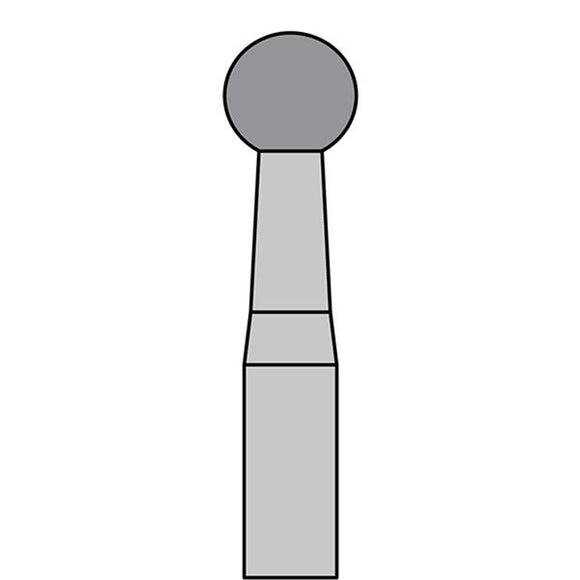 BurPlus Trimming and Finishing Bur #9008 30-Blade Round