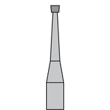 BurPlus Carbide Bur #34 Inverted Cone