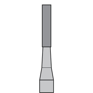 BurPlus Carbide Bur #57L Straight Fissure Long Head