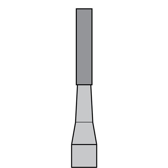 BurPlus Carbide Bur #57L Straight Fissure Long Head