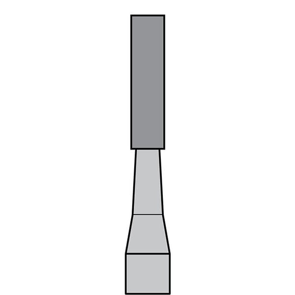 BurPlus Carbide Bur #58L Straight Fissure Long Head