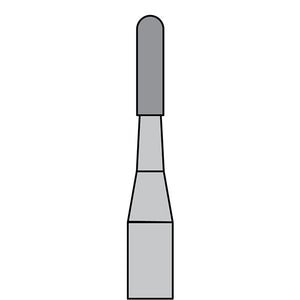 BurPlus Carbide Bur #1156 Straight Round End Fissure