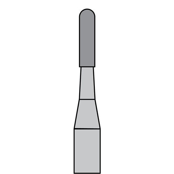 BurPlus Carbide Bur #1156 Straight Round End Fissure