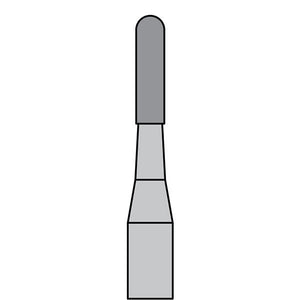 BurPlus Carbide Bur #1157 Straight Round End Fissure