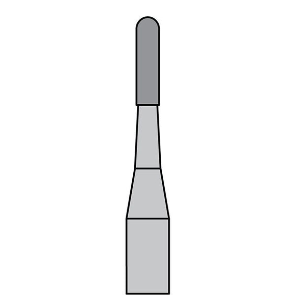 BurPlus Carbide Bur #244 Straight Round End Fissure