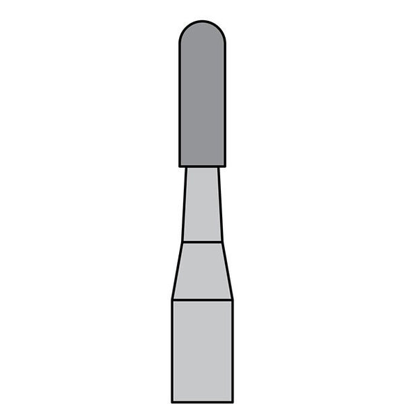 BurPlus Carbide Bur #246 Straight Round End Fissure