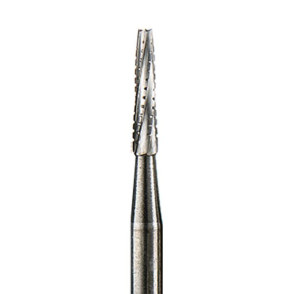 BurPlus Carbide Bur #701L Tapered Cross Cut Fissure Long Head – Dental ...