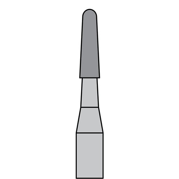 BurPlus Carbide Bur #1169L Tapered Round End Fissure Long Head