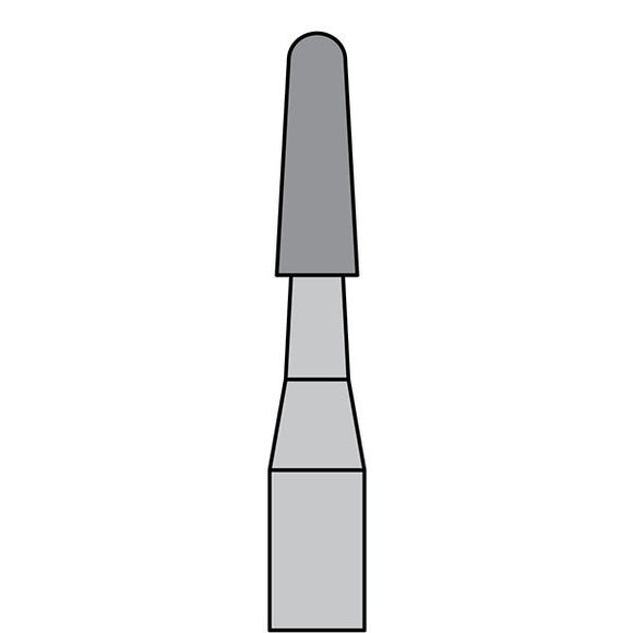 BurPlus Carbide Bur #1171L Tapered Round End Fissure Long Head