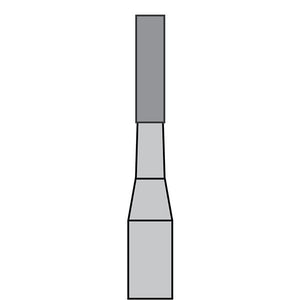 BurPlus Carbide Bur #2057 Straight Cross Cut Fissure